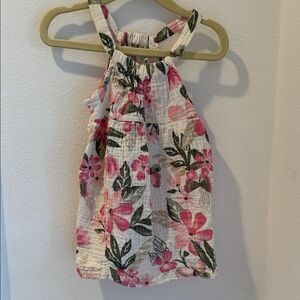 Carter's Pink and Green Baby Top